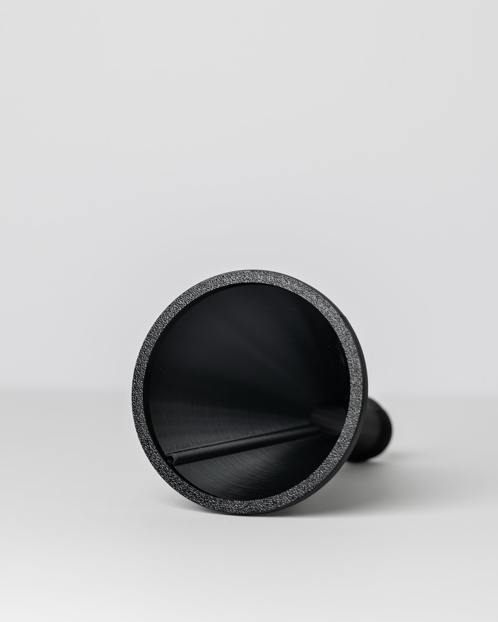 DIRT-EH threaded oil funnel on a light gray background